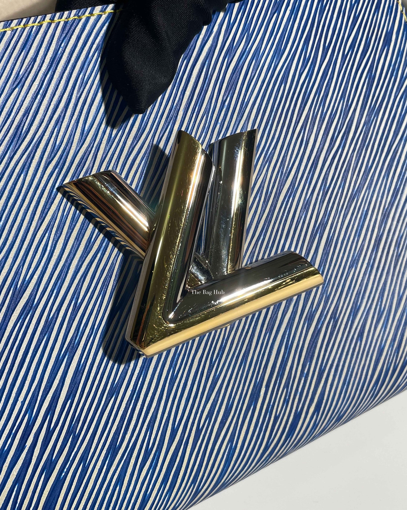 Louis Vuitton Blue Demin Twist Epi Leather Bag-24