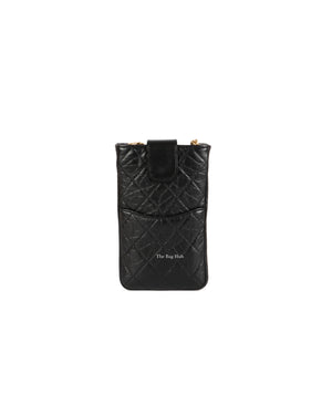Chanel Black Reissue 2.55 Phone Holder with Chain - 3