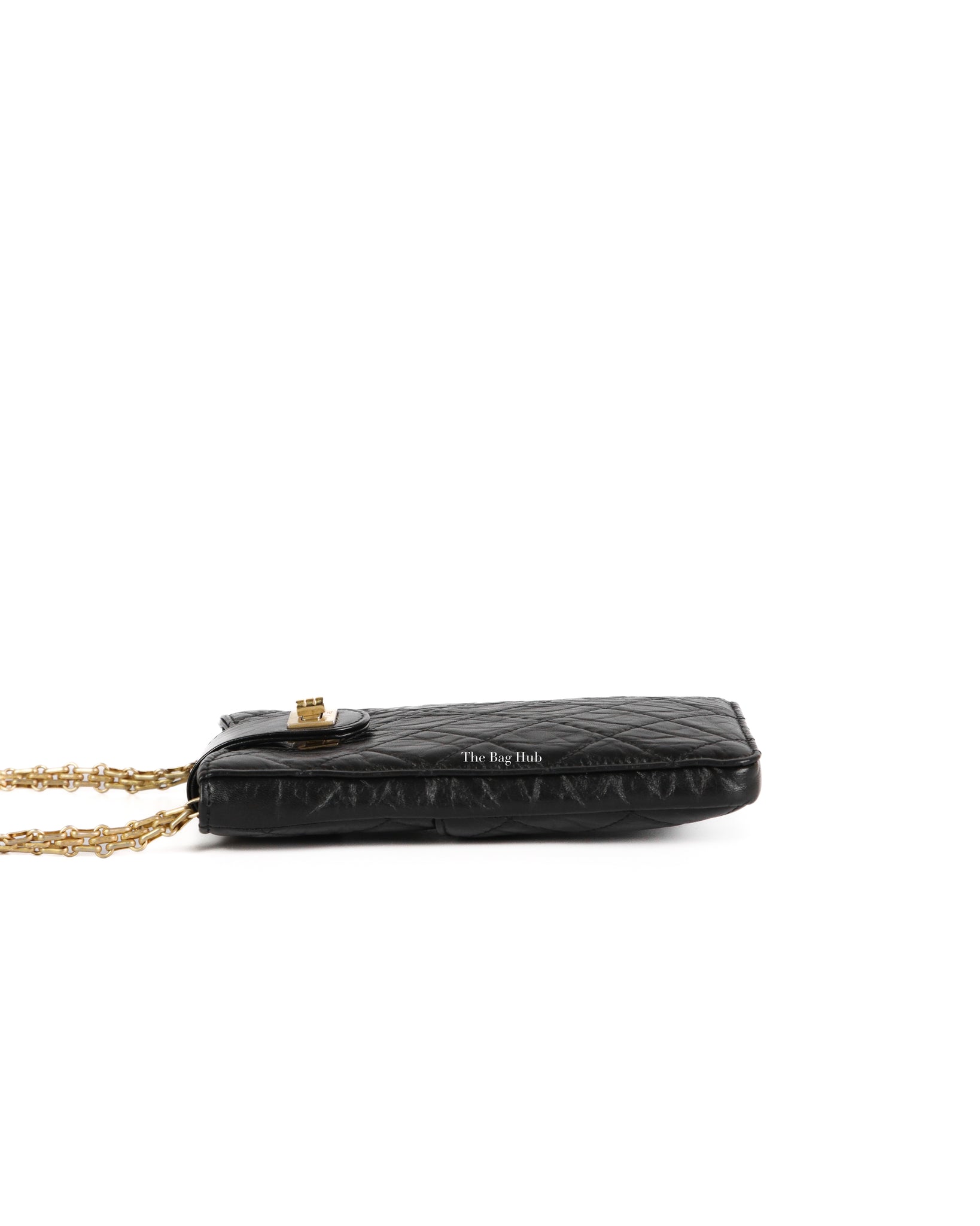 Chanel Black Reissue 2.55 Phone Holder with Chain - 5