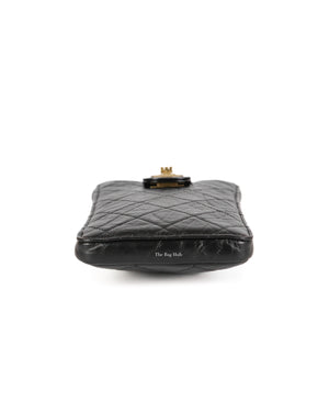 Chanel Black Reissue 2.55 Phone Holder with Chain - 6