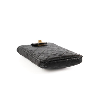 Chanel Black Reissue 2.55 Phone Holder with Chain - 7