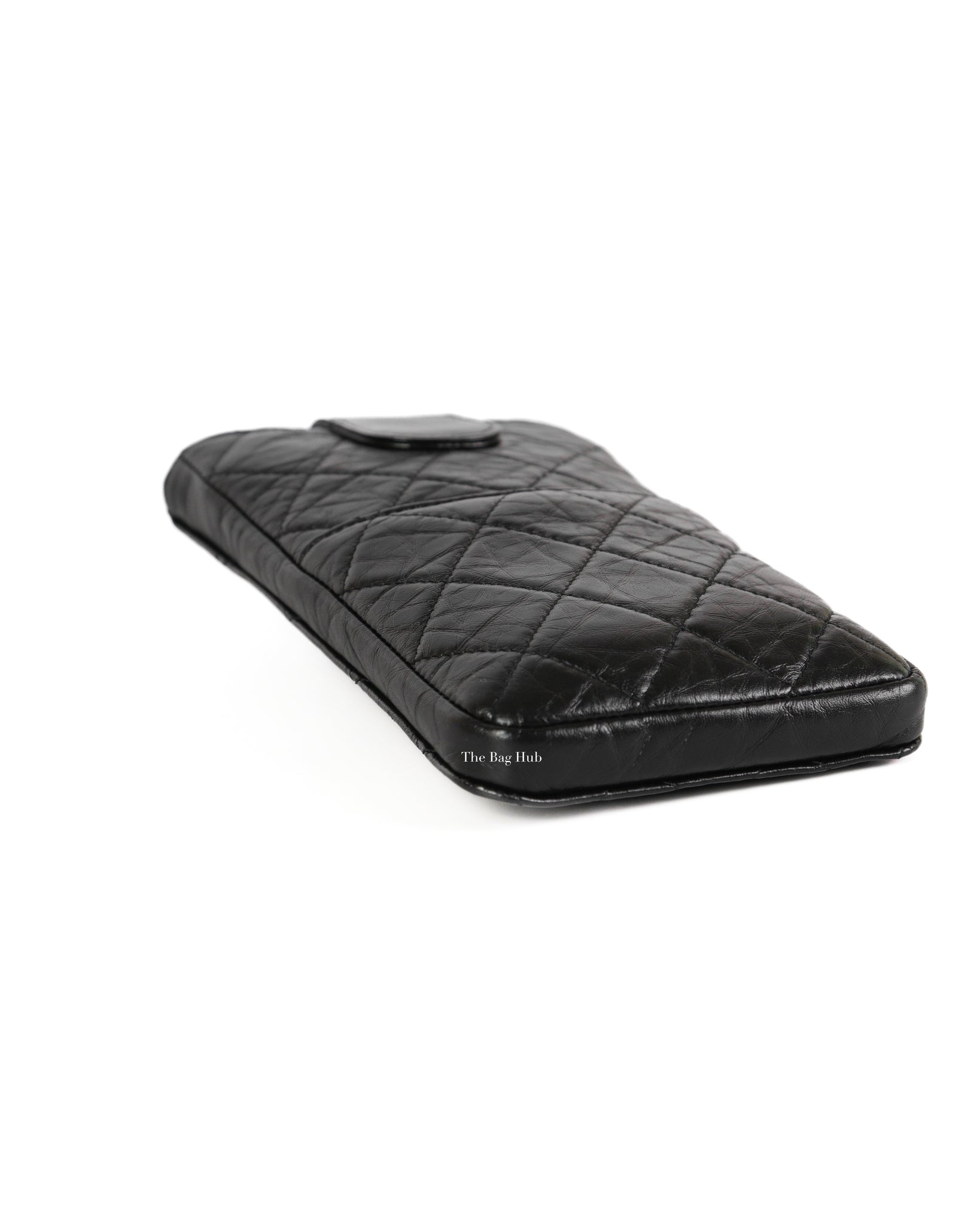 Chanel Black Reissue 2.55 Phone Holder with Chain - 9