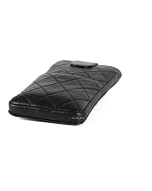 Chanel Black Reissue 2.55 Phone Holder with Chain - 10