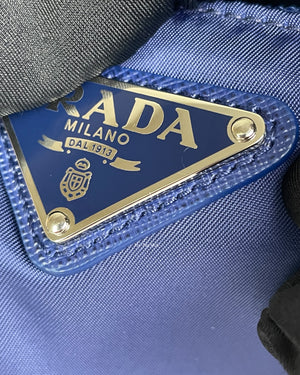 Prada Blue Tessuto Pouch 1NH545 - 13