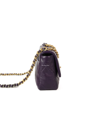 Chanel Raisin C19 Handbag