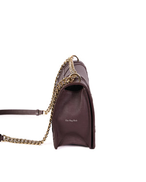 Dior Bordeaux Medium Diorama Flap Bag