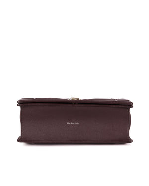 Dior Bordeaux Medium Diorama Flap Bag
