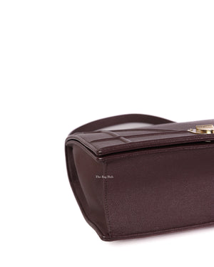 Dior Bordeaux Medium Diorama Flap Bag