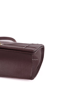 Dior Bordeaux Medium Diorama Flap Bag
