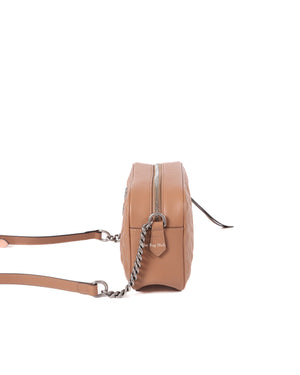 Gucci Beige GG Marmont Aria Small Shoulder Bag
