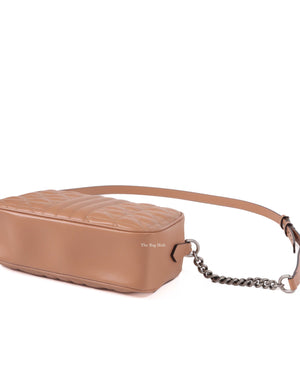 Gucci Beige GG Marmont Aria Small Shoulder Bag