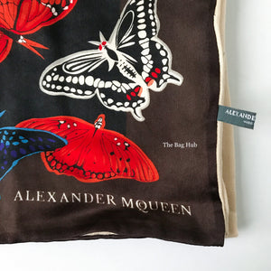 Alexander Mcqueen Queen Silk Scarf