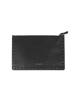 Valentino Noir Rockstud Clutch