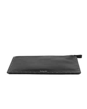 Valentino Noir Rockstud Clutch