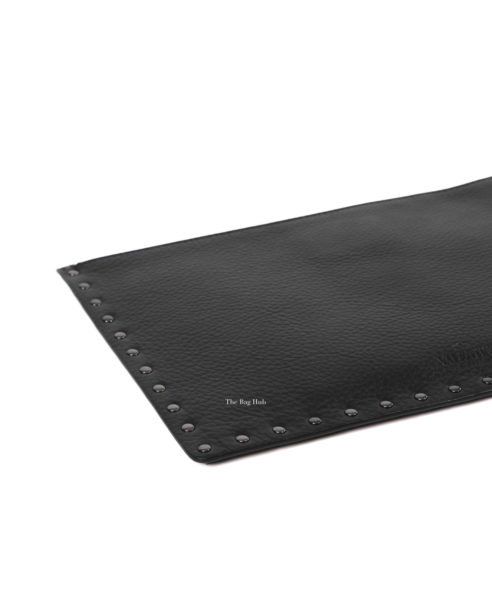 Valentino Noir Rockstud Clutch