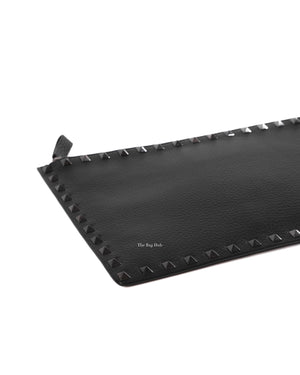 Valentino Noir Rockstud Clutch