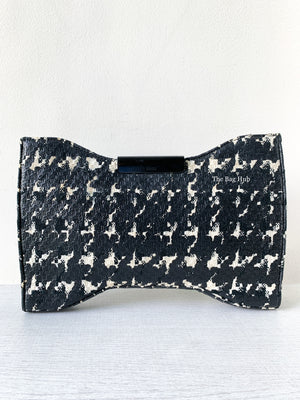 Alexander Mcqueen Black/White Squeeze It Clutch Bag-2