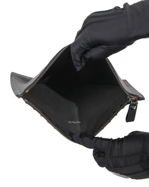 Valentino Noir Rockstud Clutch