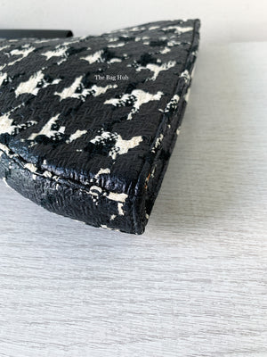 Alexander Mcqueen Black/White Squeeze It Clutch Bag-8