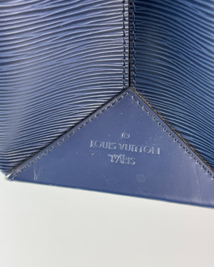 Louis Vuitton Indigo Epi Kleber MM Bag-16
