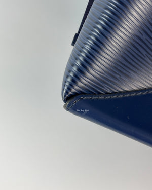Louis Vuitton Indigo Epi Kleber MM Bag-21