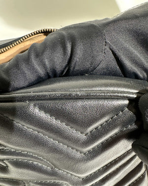 Gucci Black Small Marmont Camera Bag-18