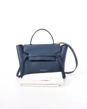 Celine Blue Belt Bag-13