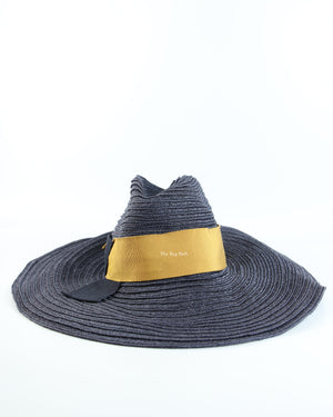 Hermes Blue Sun Hat Summer Hat Panama Hemp size 56-Image-4