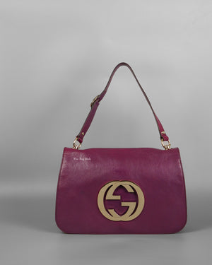 Gucci Rare Plum Blondie Shoulder Bag-1