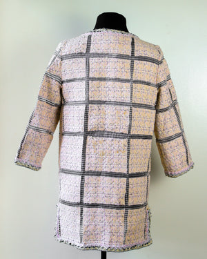 Chanel Pink Tweed Shift Dress size 40-3