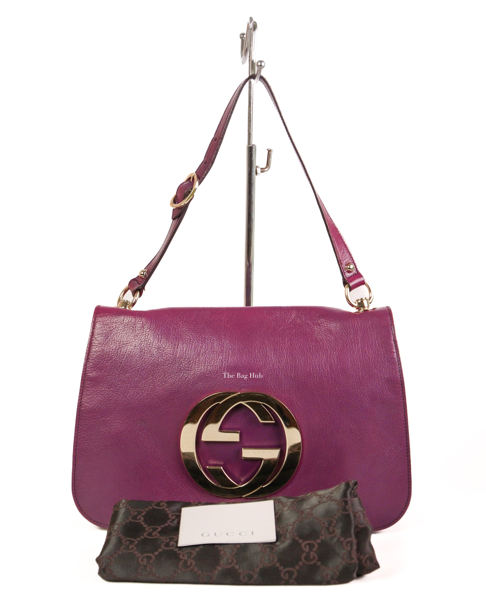 Gucci Rare Plum Blondie Shoulder Bag-13