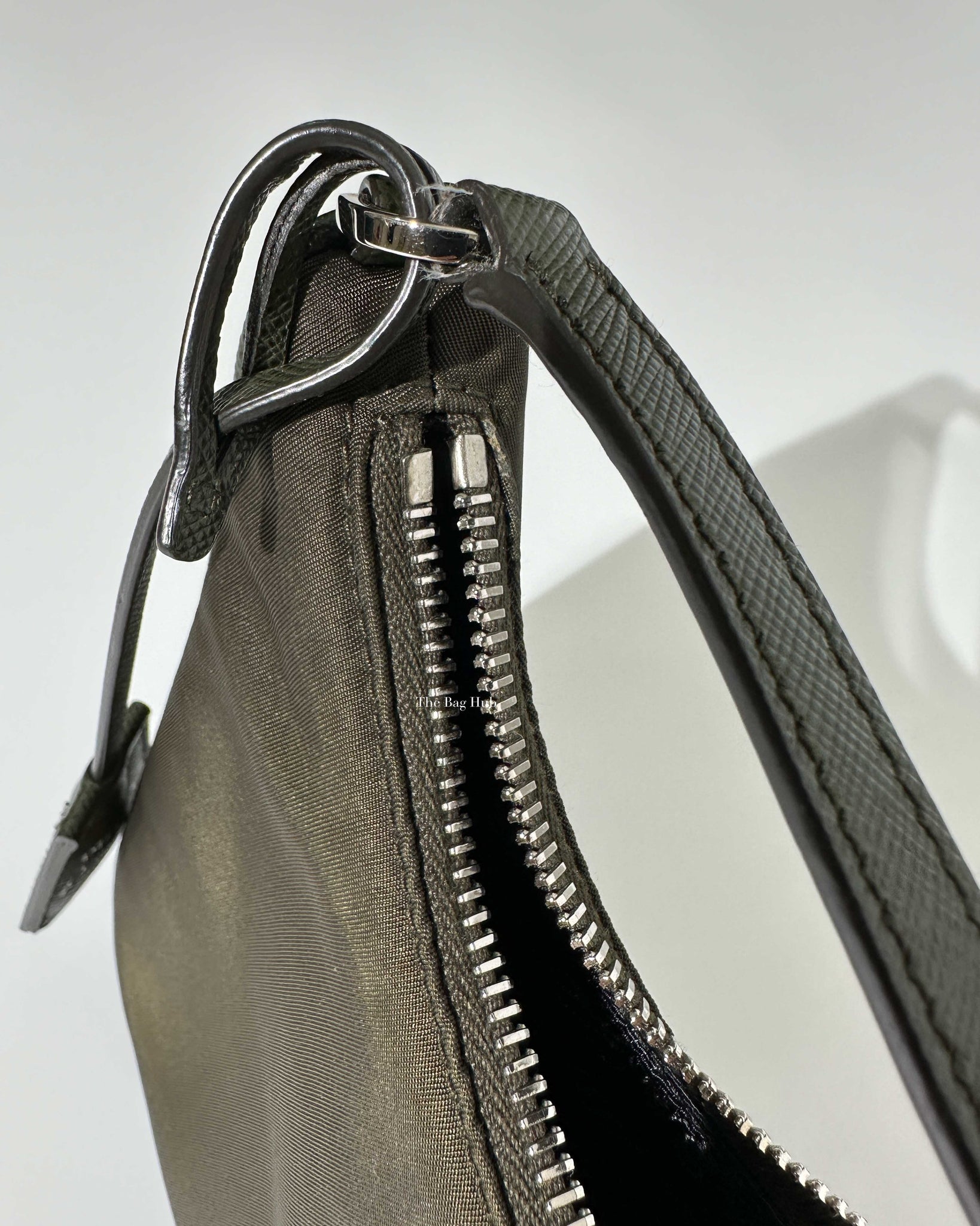 Prada Camouflage Green Nylon Re-Edition 2005 Mini Bag