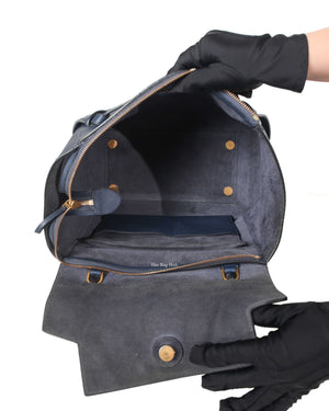 Celine Blue Belt Bag-11