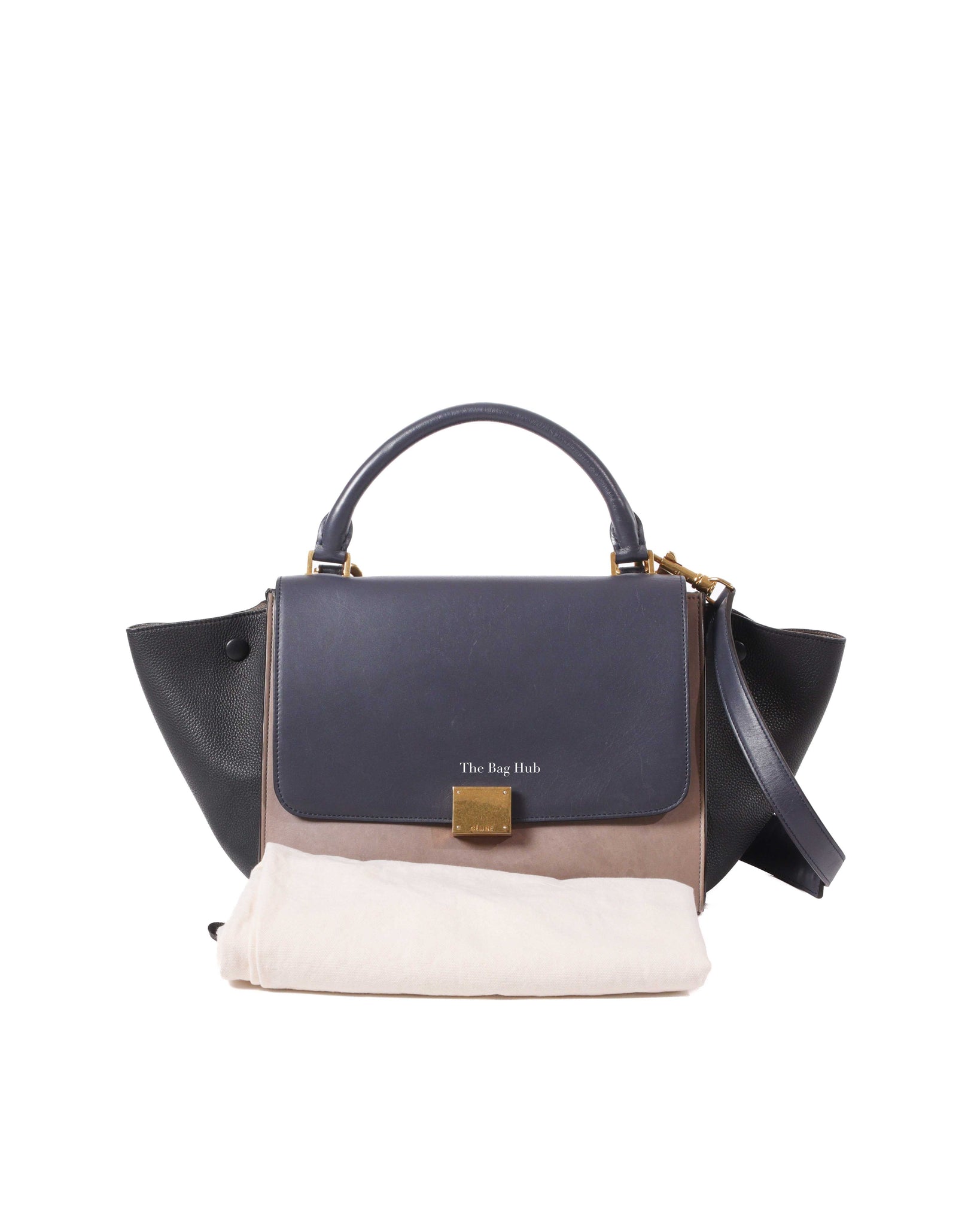 Celine Blue/Black/Grey Small Trapeze-13