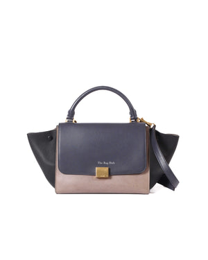 Celine Blue/Black/Grey Small Trapeze-2