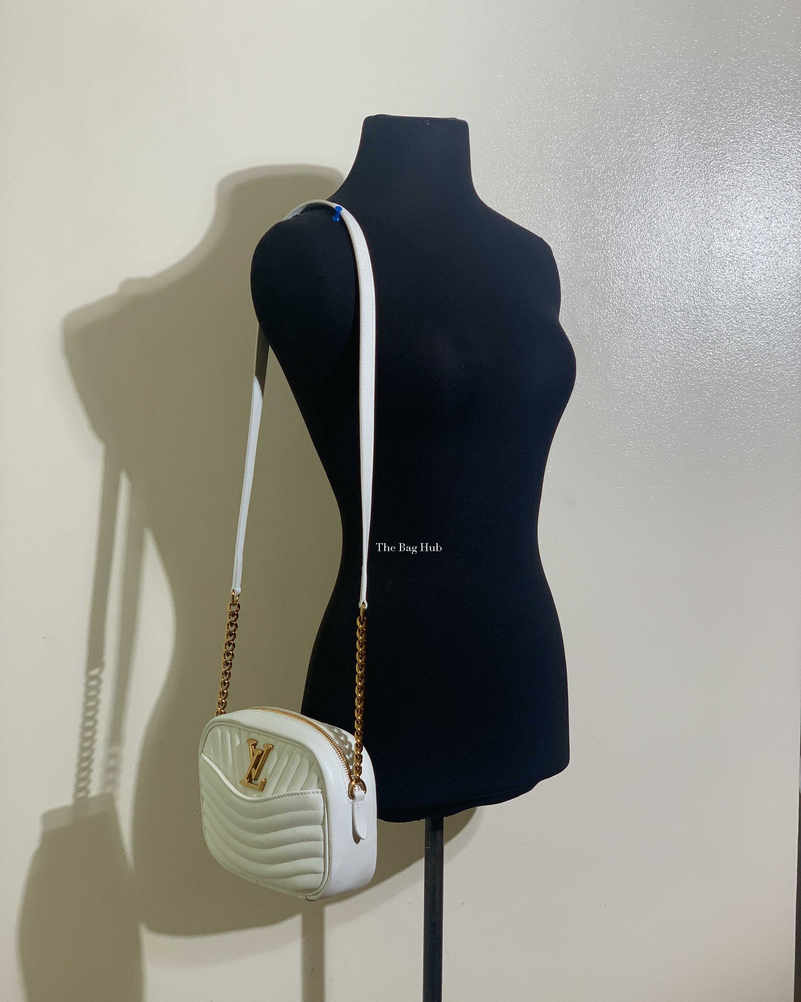 Louis Vuitton White New Wave Camera Bag