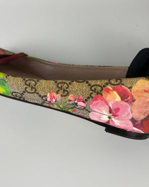 Gucci Blooms GG Supreme Ballet Flats Size 38-15