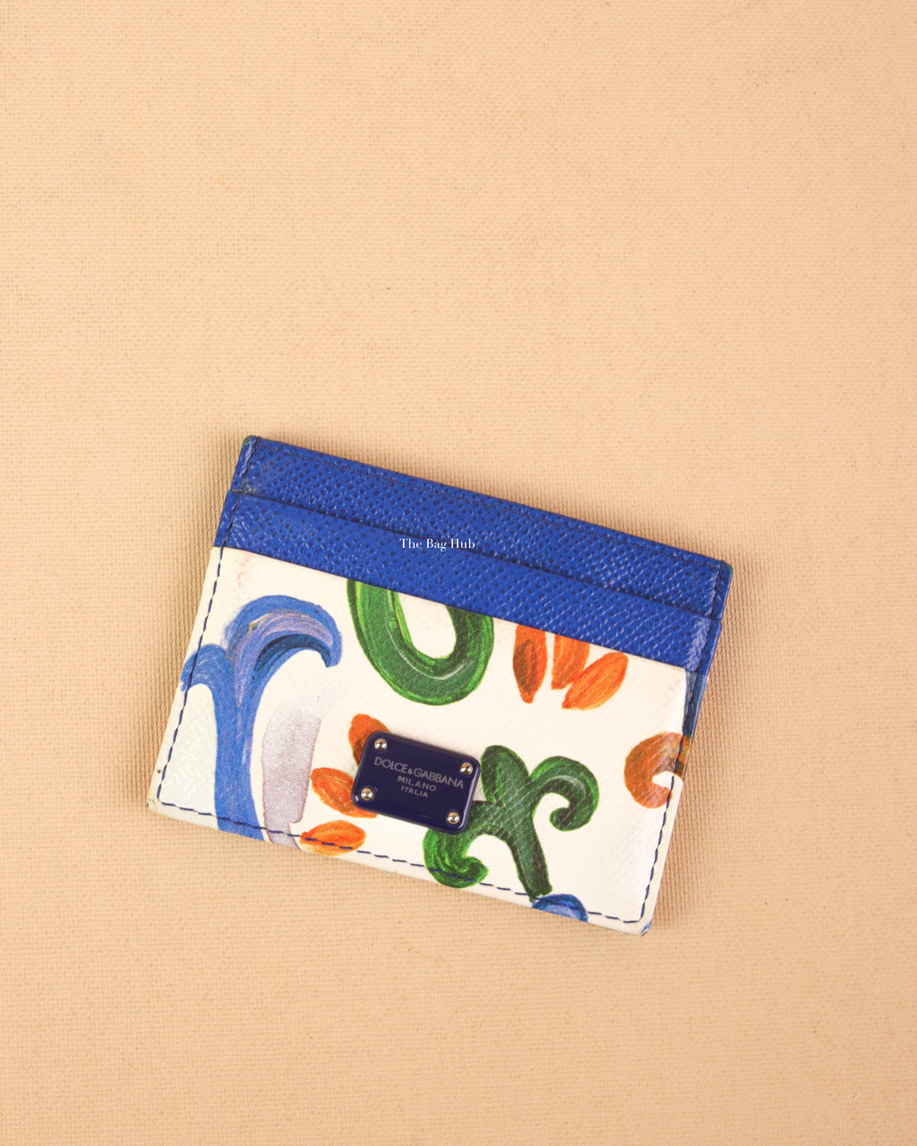 Dolce & Gabbana Multicolor Flower Card Holder-1