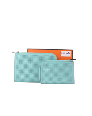 Hermes Mint Green Medium Remix Duo Wallet-11