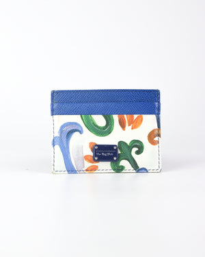 Dolce & Gabbana Multicolor Flower Card Holder-2