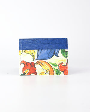 Dolce & Gabbana Multicolor Flower Card Holder-3