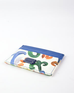 Dolce & Gabbana Multicolor Flower Card Holder-8