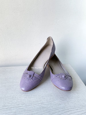 Balenciaga Lilac Arena Ballerina Size 36-1