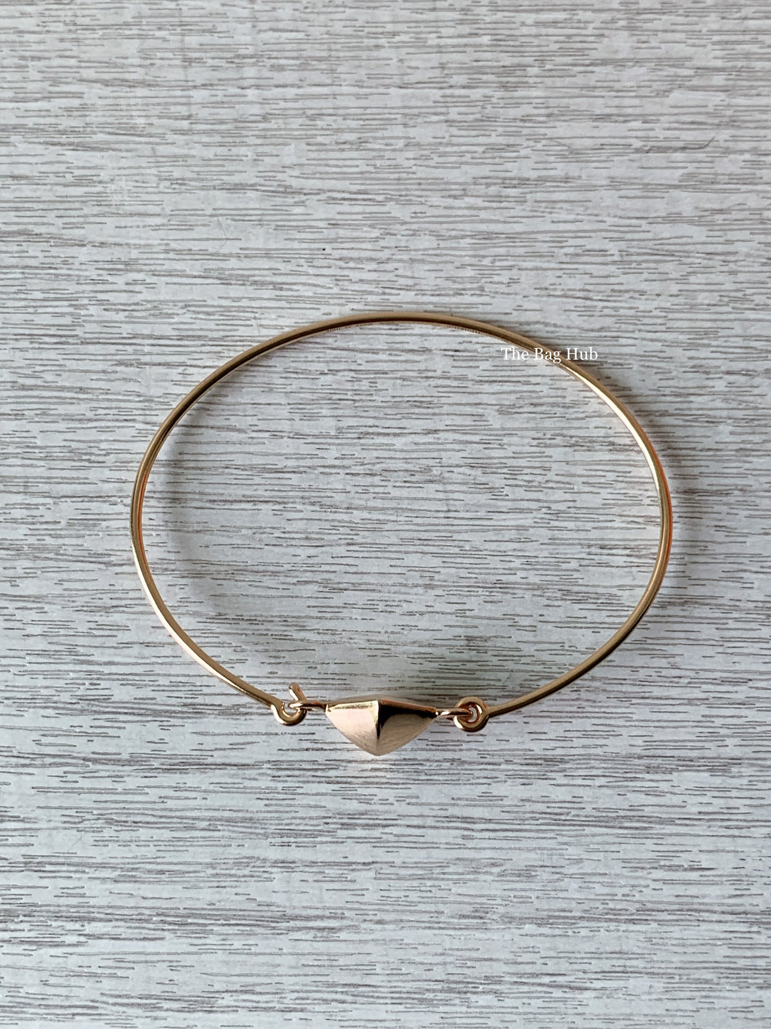 Hermes 18K Rose Gold Collier de Chien Rock Bracelet-5