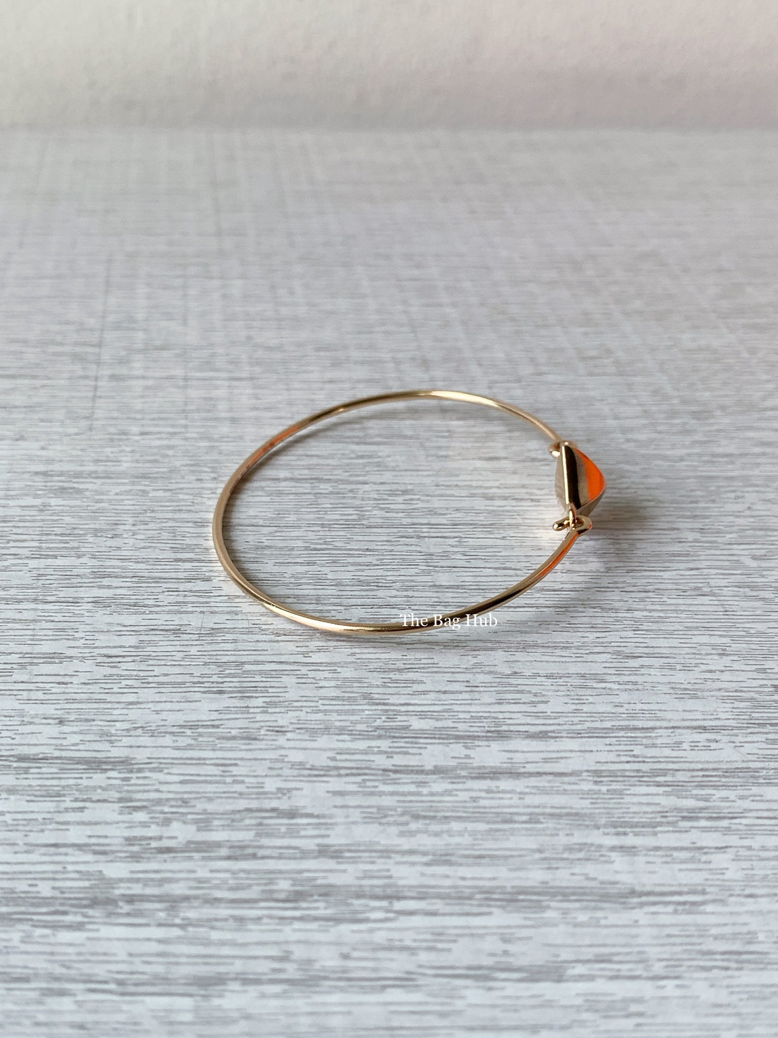 Hermes 18K Rose Gold Collier de Chien Rock Bracelet-6