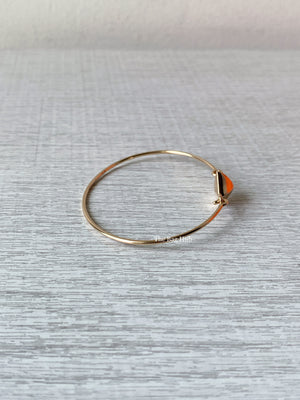 Hermes 18K Rose Gold Collier de Chien Rock Bracelet-6