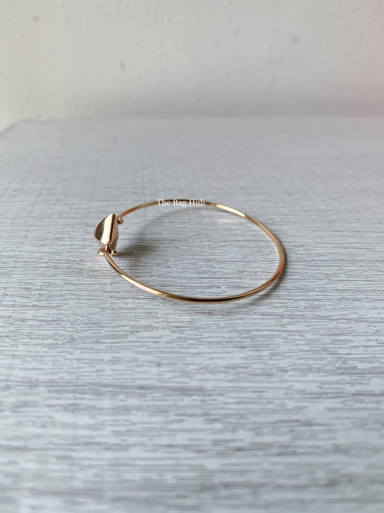 Hermes 18K Rose Gold Collier de Chien Rock Bracelet-7