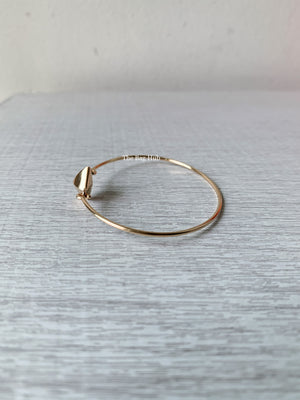 Hermes 18K Rose Gold Collier de Chien Rock Bracelet-7