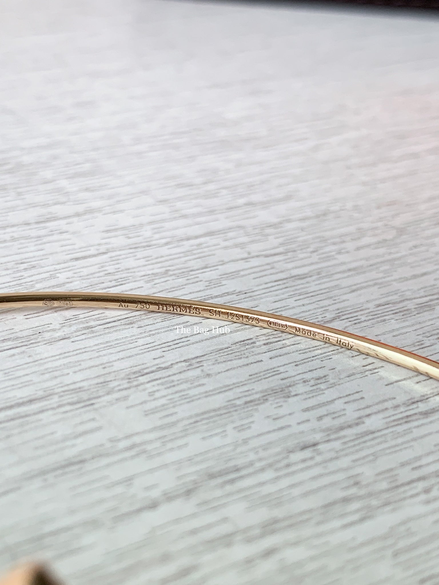 Hermes 18K Rose Gold Collier de Chien Rock Bracelet-8