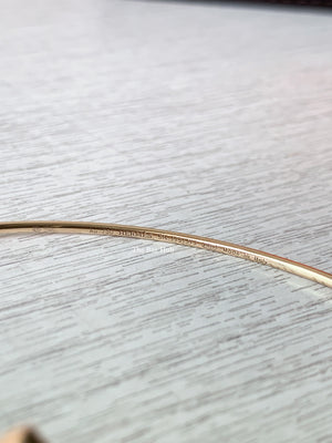 Hermes 18K Rose Gold Collier de Chien Rock Bracelet-8